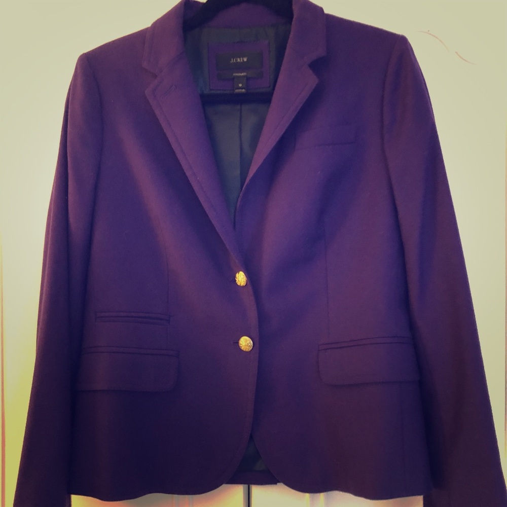 Ladies J.Crew Wool Blazer